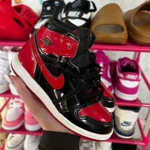toddler jordan patent bred 1s